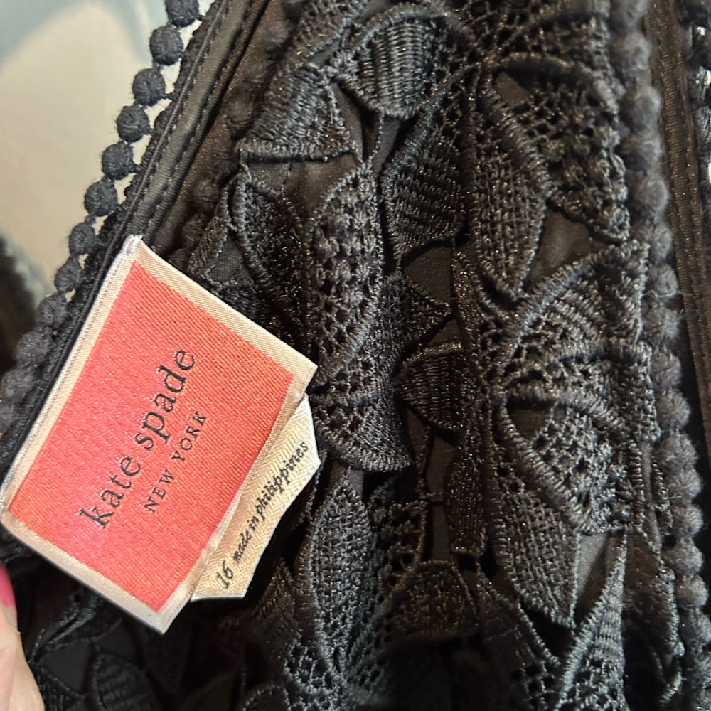 Kate Spade Black Lace Dress - Picture 3 of 3